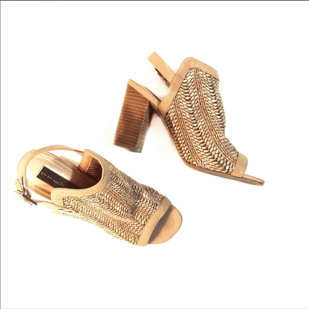 Steven by Steve Madden Sabina Tan Sandals Size 7